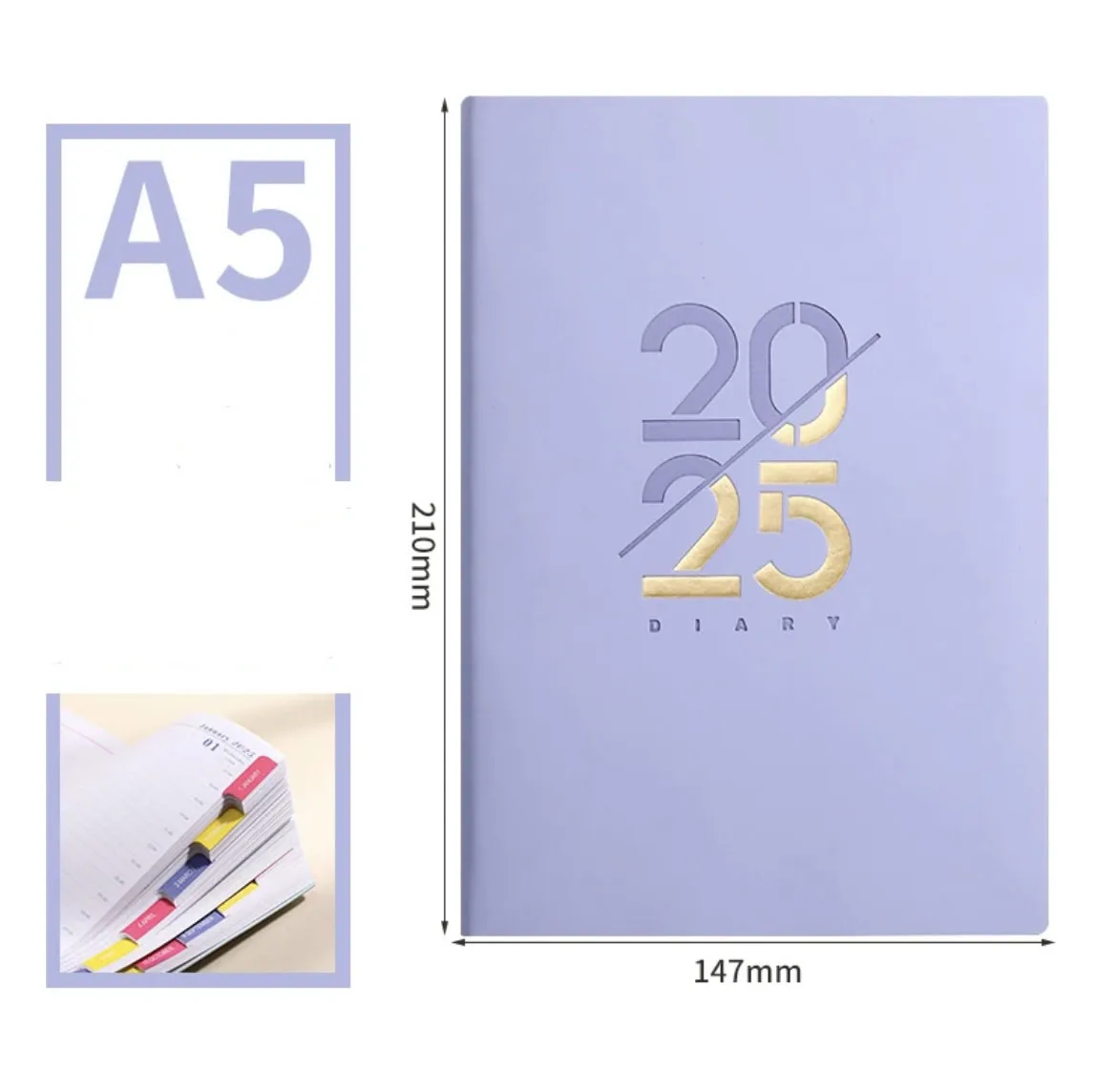 Agonda 2025 Year Planner - A5 Corporate Gift - Image 1
