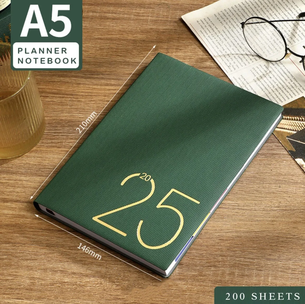 Agonda 2025 Custom Corporate Planner | PU Leather - Image 1